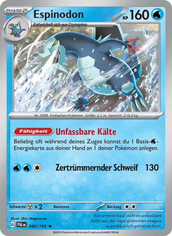 Espinodon, Entwicklungen in Paldea 060