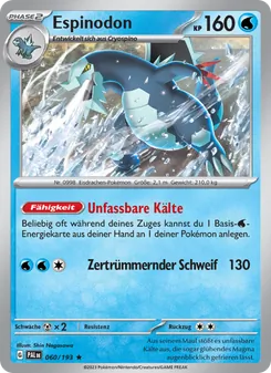 Espinodon, Entwicklungen in Paldea 060