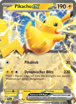 Pikachu-ex, Entwicklungen in Paldea 063