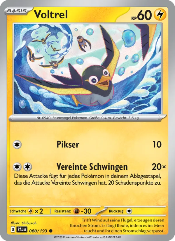 Voltrel, Entwicklungen in Paldea 080