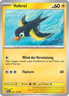Voltrel, Entwicklungen in Paldea 081