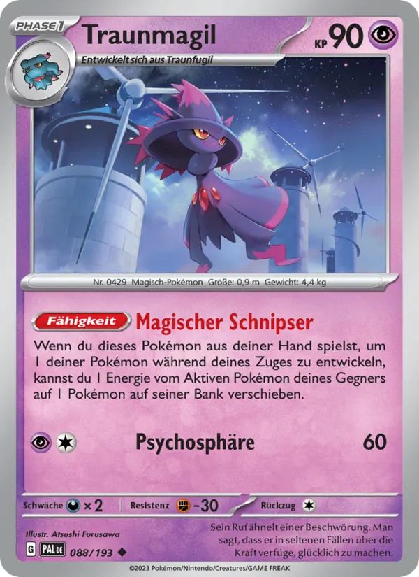Traunmagil, Entwicklungen in Paldea 088