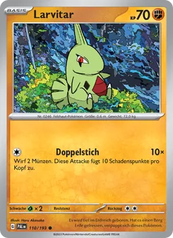 Larvitar, Entwicklungen in Paldea 110
