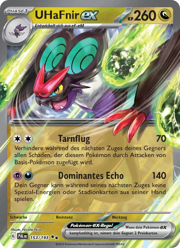 UHaFnir-ex, Entwicklungen in Paldea 153