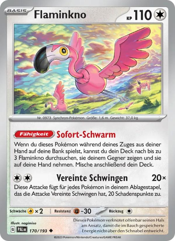 Flaminkno, Entwicklungen in Paldea 170