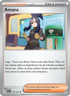 Amura, Entwicklungen in Paldea 179