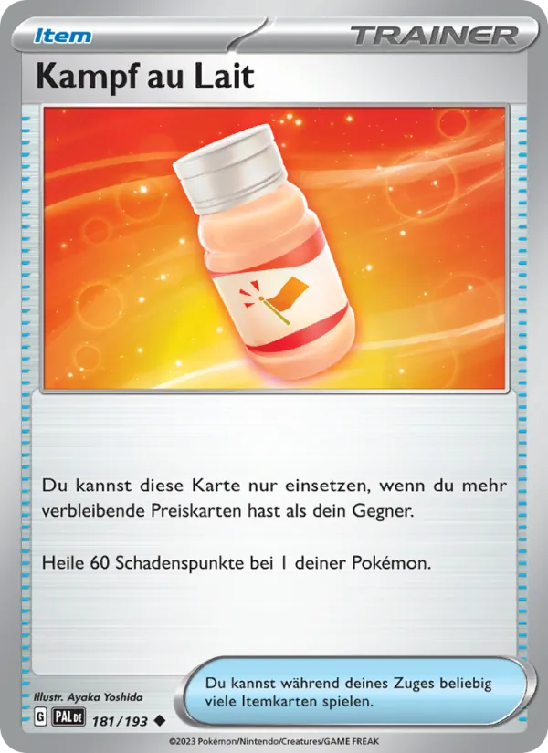 Kampf au Lait, Entwicklungen in Paldea 181
