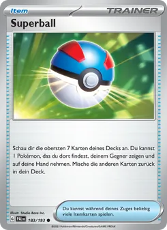 Superball, Entwicklungen in Paldea 183
