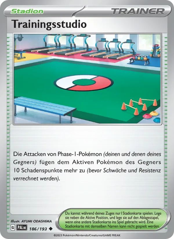Trainingsstudio, Entwicklungen in Paldea 186