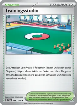 Trainingsstudio, Entwicklungen in Paldea 186