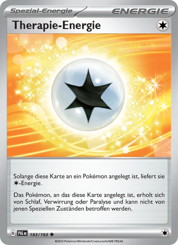 Therapie-Energie, Entwicklungen in Paldea 193