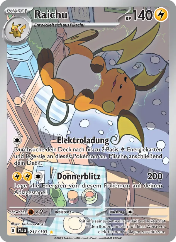 Raichu, Entwicklungen in Paldea 211