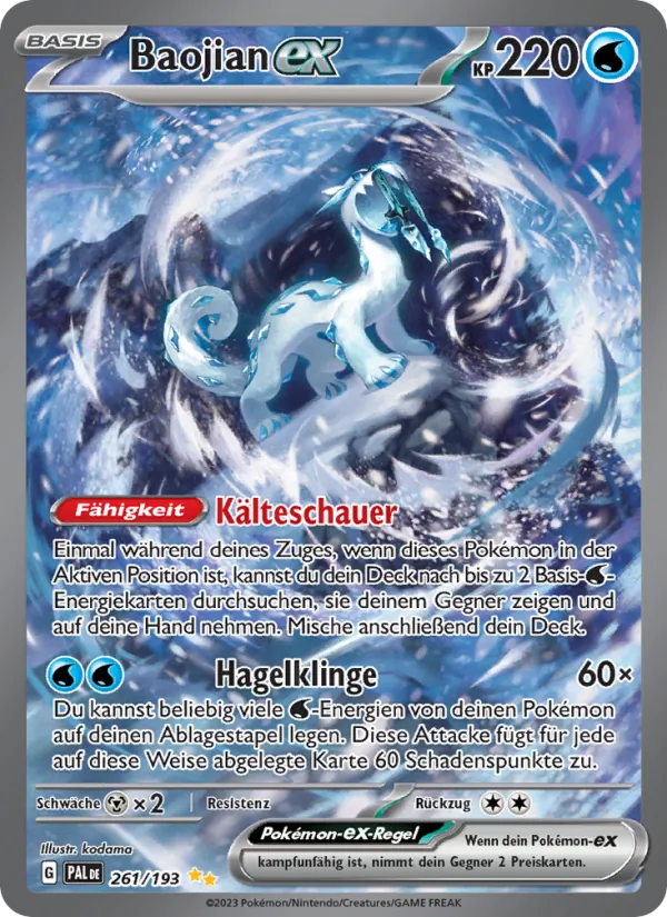 Baojian-ex, Entwicklungen in Paldea 261