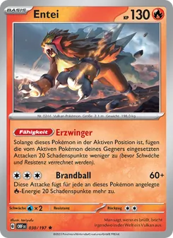 Entei, Obsidian Flammen 030