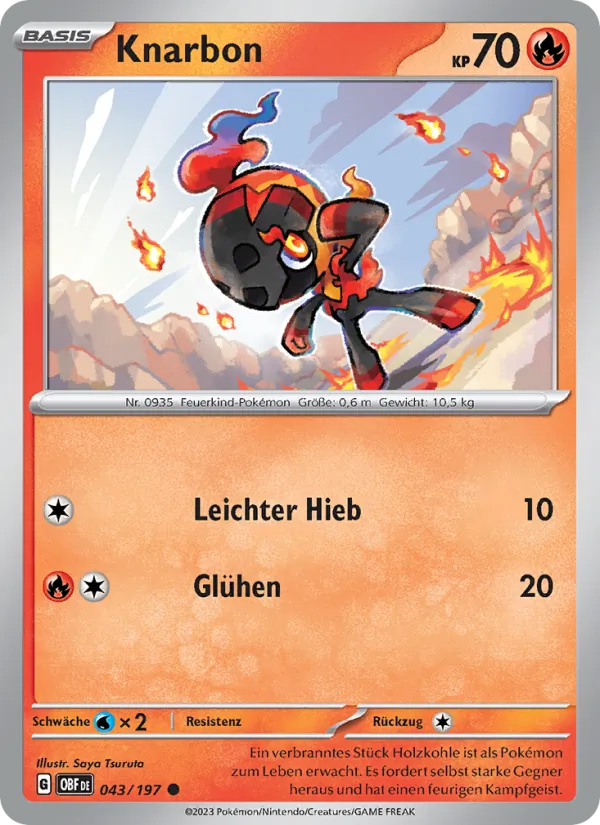 Knarbon, Obsidian Flammen 043