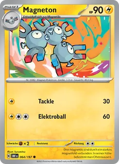 Magneton, Obsidian Flammen 064