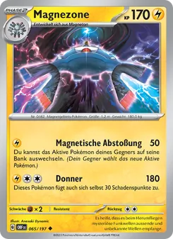 Magnezone, Obsidian Flammen 065