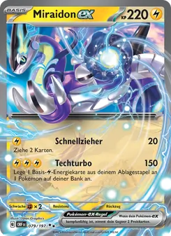 Miraidon-ex, Obsidian Flammen 079