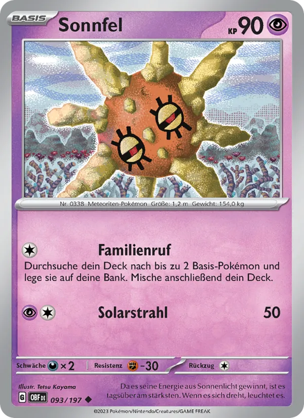 Sonnfel, Obsidian Flammen 093