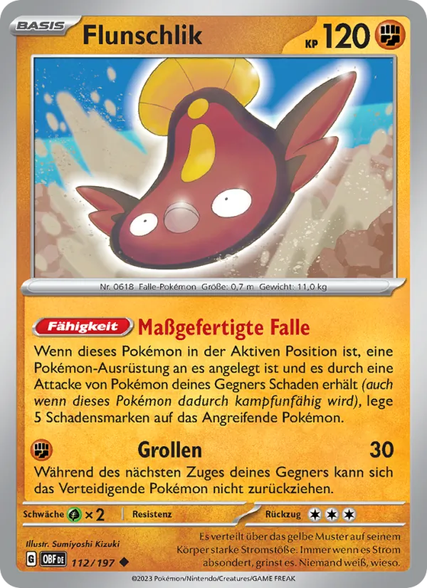 Flunschlik, Obsidian Flammen 112