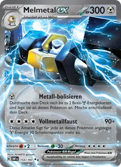Melmetal-ex, Obsidian Flammen 153
