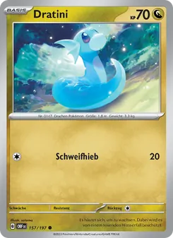Dratini, Obsidian Flammen 157