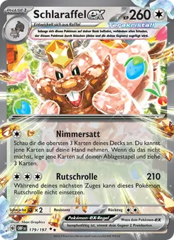 Schlaraffel-ex, Obsidian Flammen 179