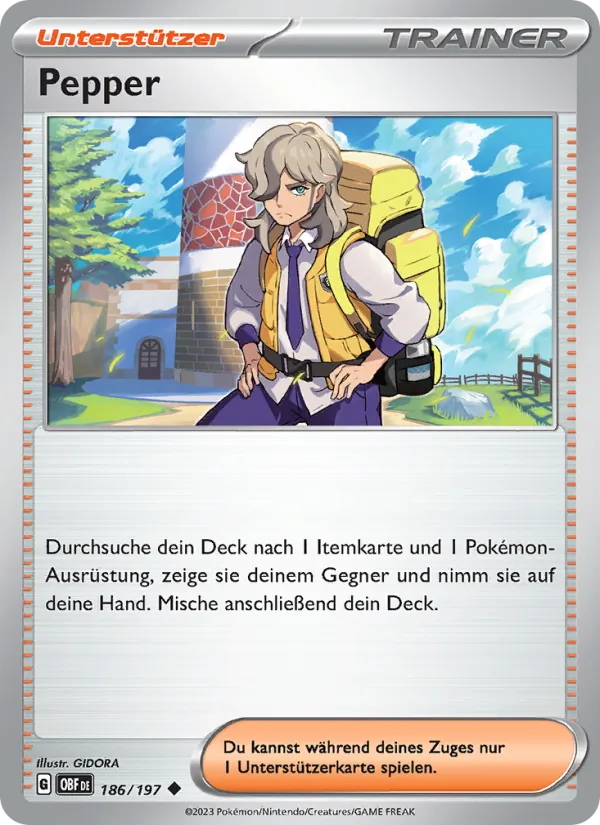 Pepper, Obsidian Flammen 186