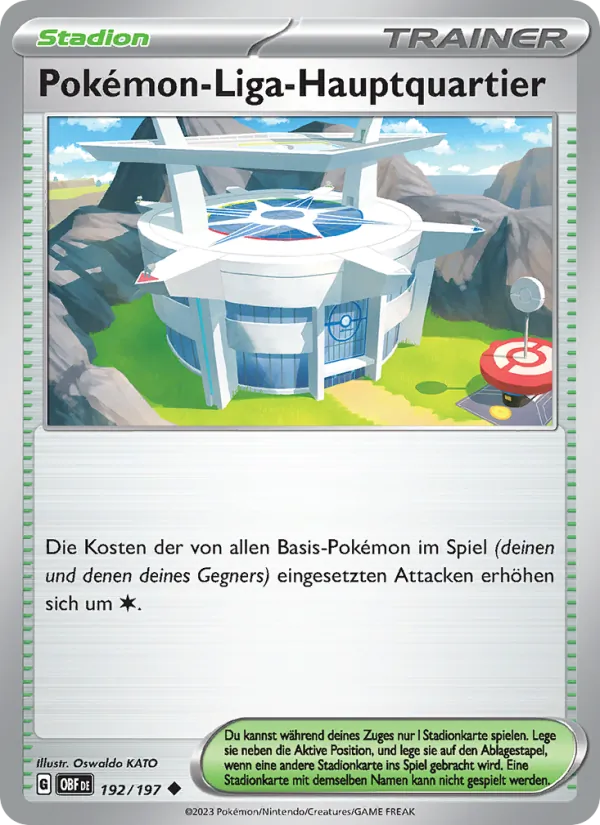 Pokémon-Liga-Hauptquartier, Obsidian Flammen 192