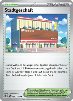Stadtgeschäft, Obsidian Flammen 196