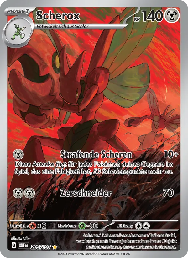 Scherox, Obsidian Flammen 205