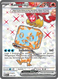 Kubuin-ex, Obsidian Flammen 210