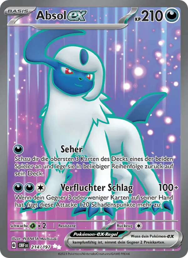 Absol-ex, Obsidian Flammen 214