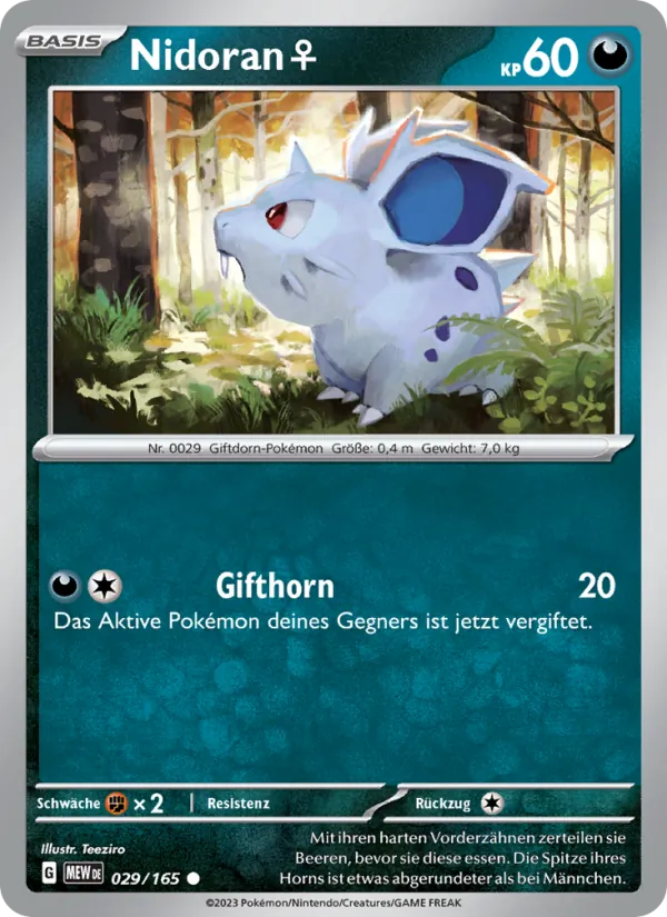 Nidoran♀, 151 029