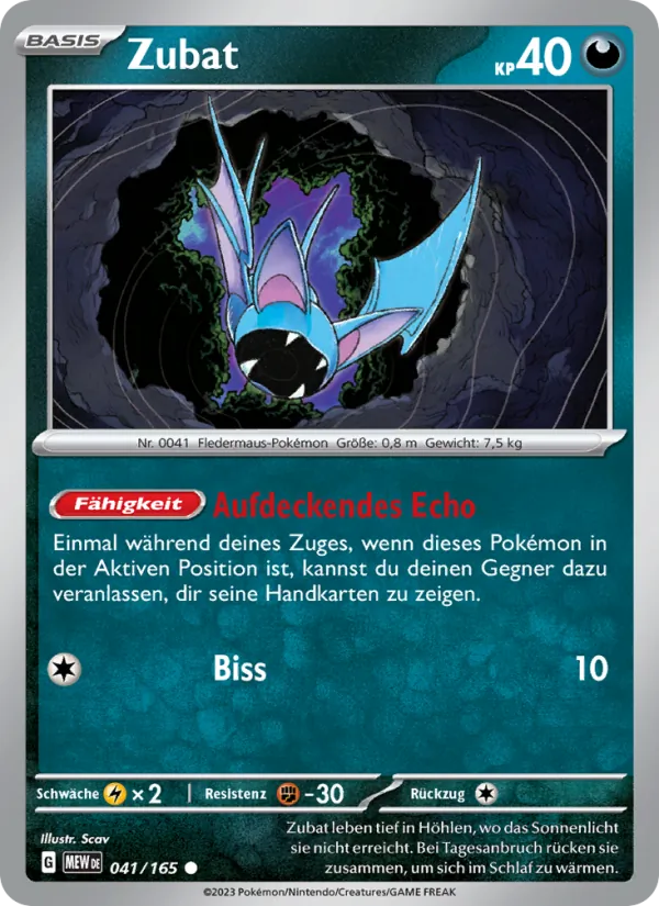 Zubat, 151 041