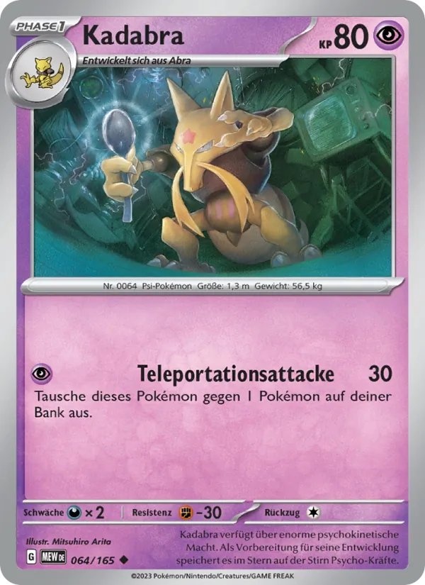 Kadabra, 151 064