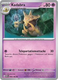 Kadabra, 151 064