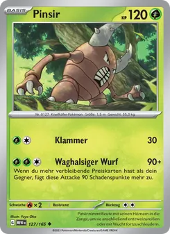 Pinsir, 151 127