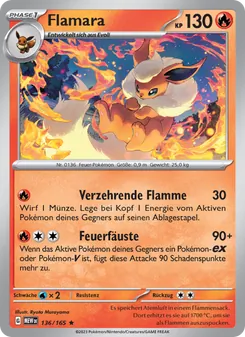 Flamara, 151 136