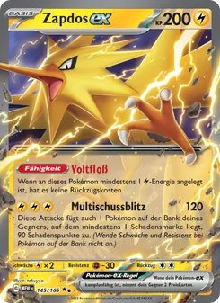 Zapdos-ex, 151 145