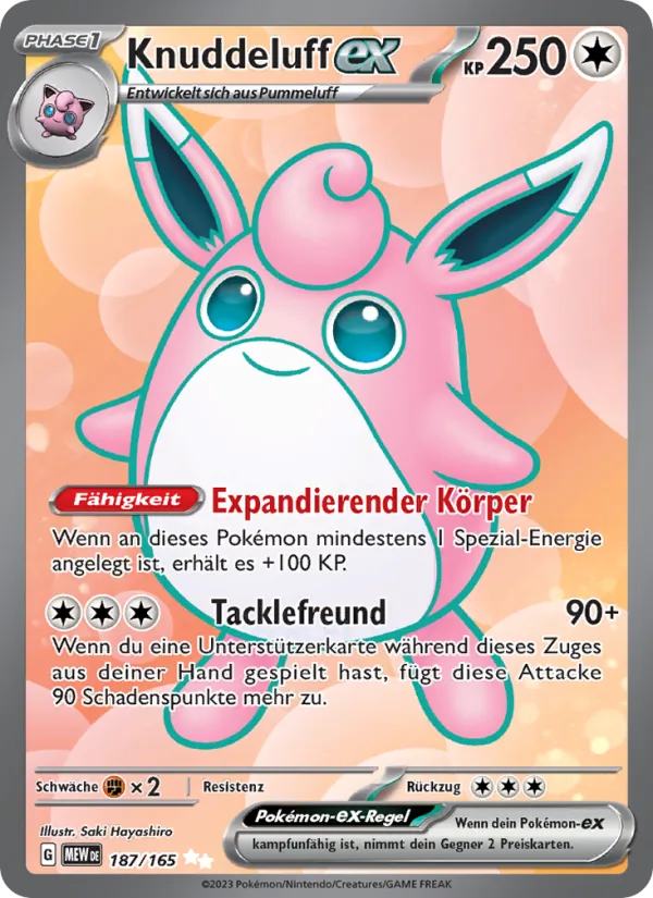 Knuddeluff-ex, 151 187