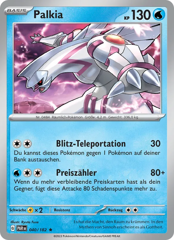Palkia, Paradoxrift 040