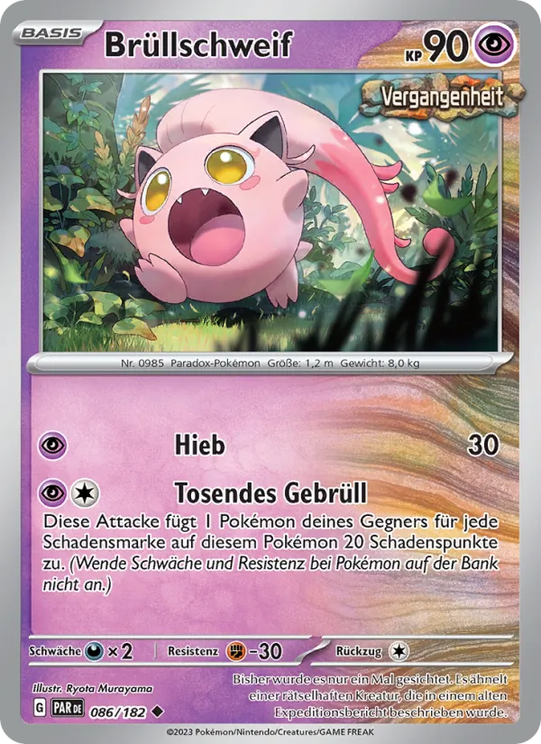 Brüllschweif, Paradoxrift 086