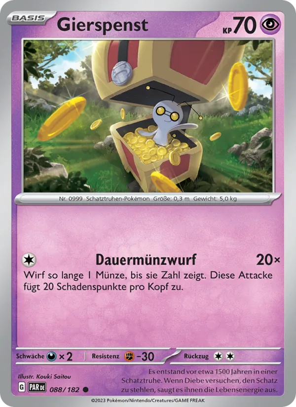 Gierspenst, Paradoxrift 088