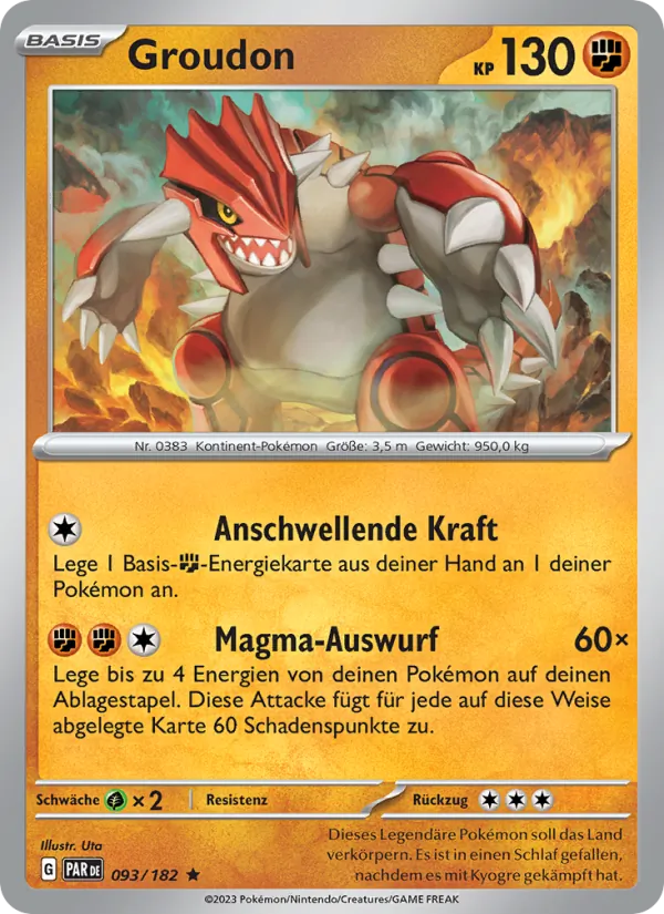 Groudon, Paradoxrift 093