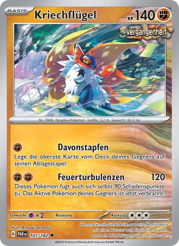 Kriechflügel, Paradoxrift 107
