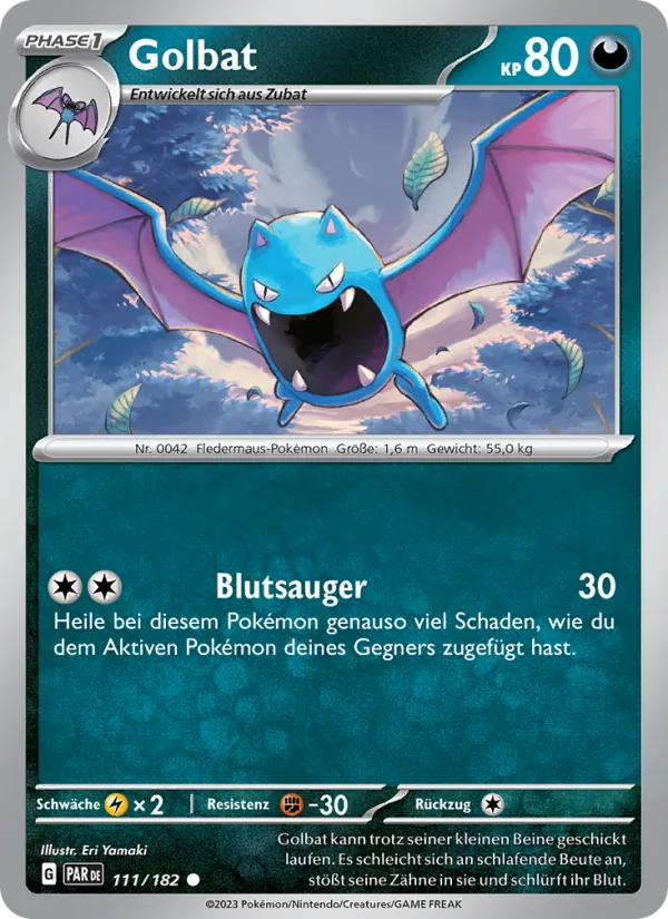 Golbat, Paradoxrift 111
