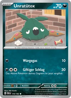 Unratütox, Paradoxrift 116
