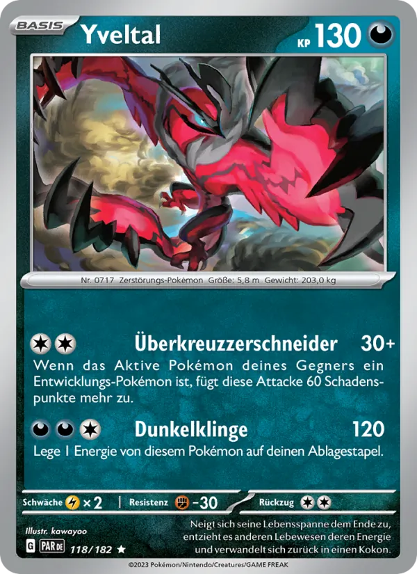 Yveltal, Paradoxrift 118