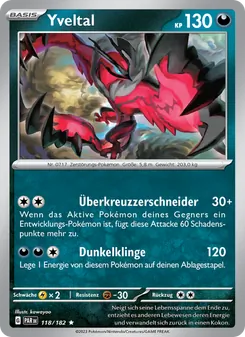 Yveltal, Paradoxrift 118